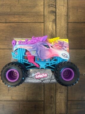 Sparkle Smash Unicorn Monster Truck - Pink & Purple